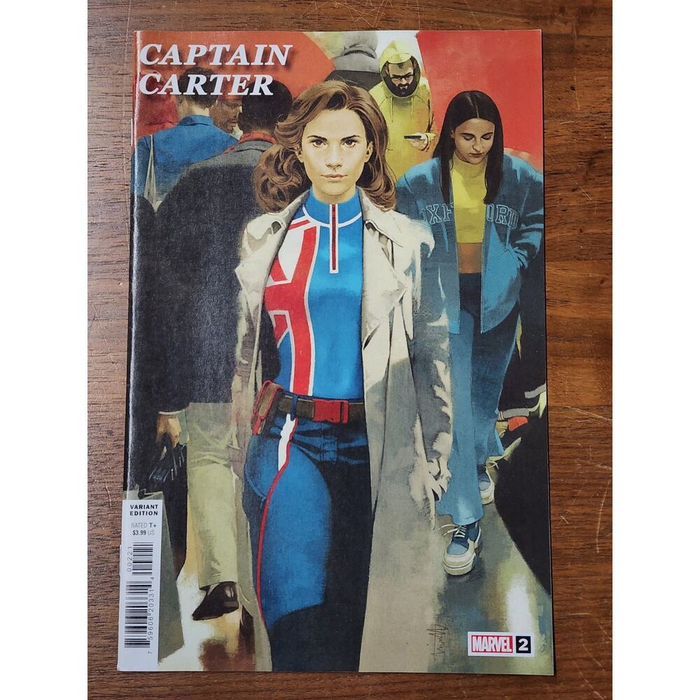 Captain Carter #2 Aspinall Variant Marvel 2022 VG/F Comics, Peggy Carter
